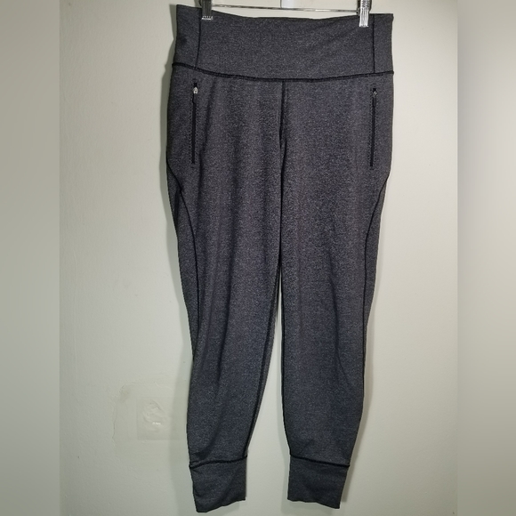 lululemon athletica Pants - Lululemon Fresh Tracks Pants II Gray Running Luxtreme Joggers Women's Size 8